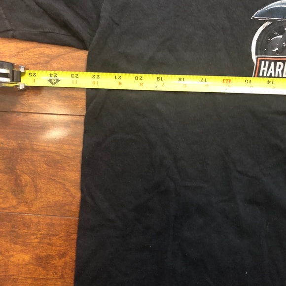 harley davidson old dudes ride harder made in the usa graphic t shirt - Picture 3 of 8